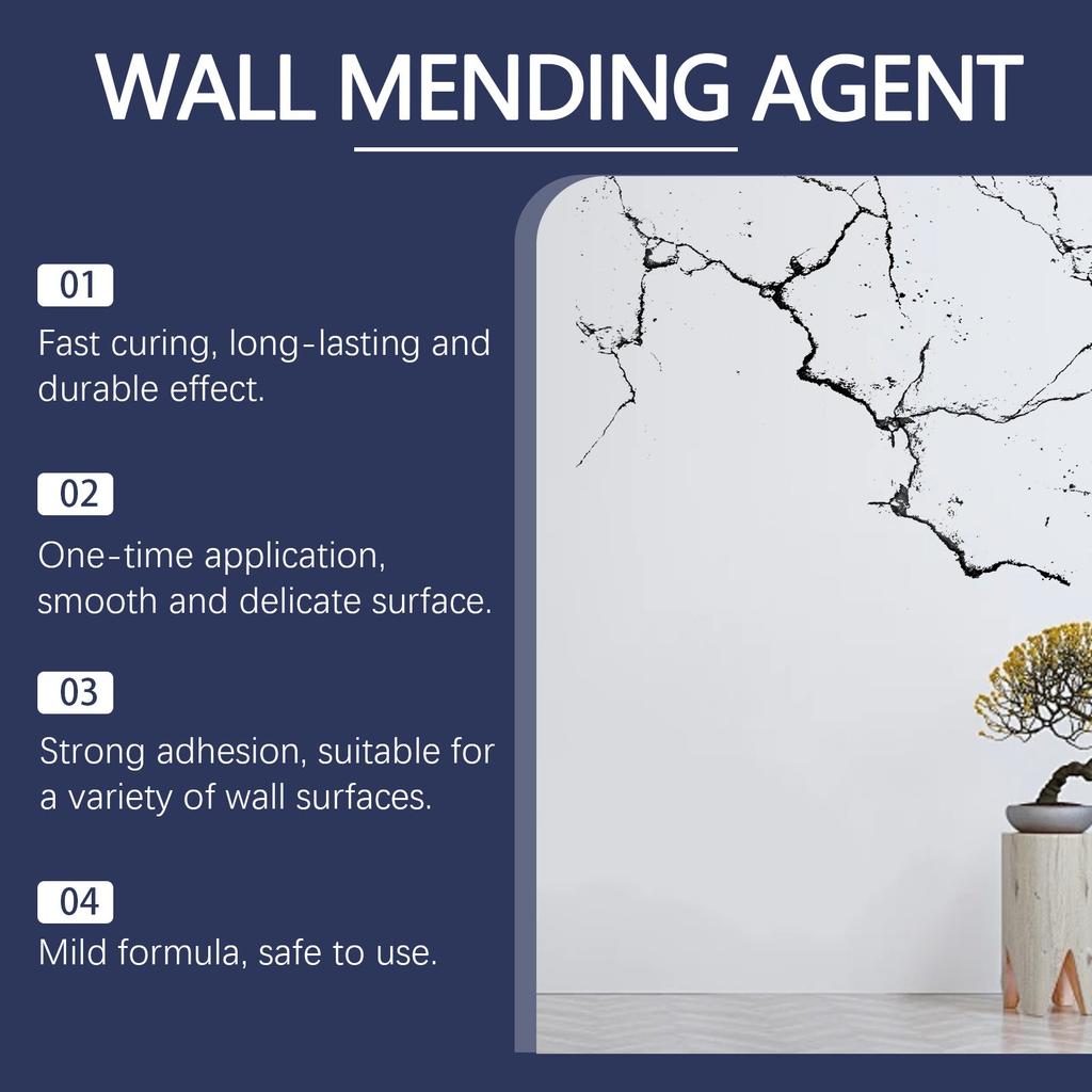 Drywall Kit, Wall Plastering And Scraper, Adhesive Wall Surface Hole Filling For Quick Covering Of Stains And Cracks