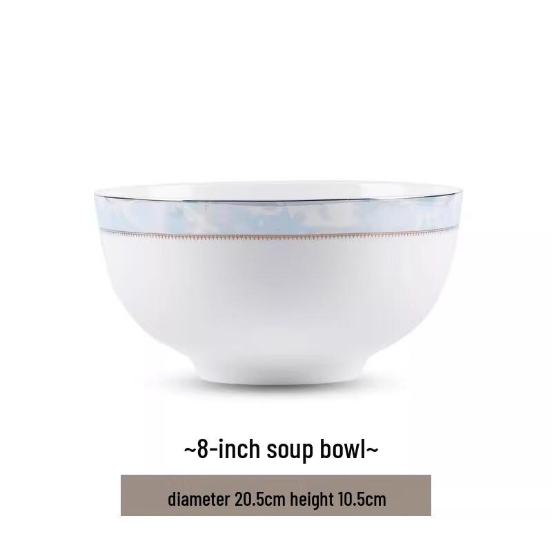 

ZISIZ Tender as Water Ceramic Soup Bowl