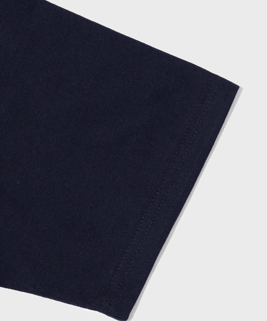 Wogseuaenko Light Cool Packing Short Sleeve T-Shirt (Navy)