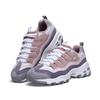 Skechers DLites Comfortable Versatile Durable Breathable Low-Top Casual Shoes Women Sneaker Pink Gray White 13141-PKPR