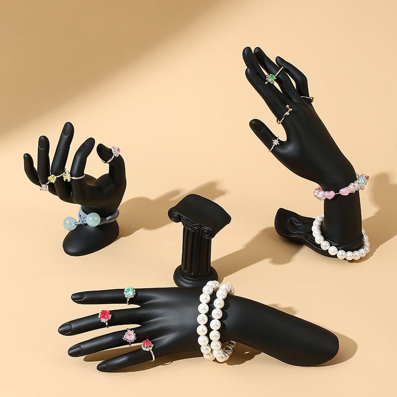Creative Resin Hand Model Ring and Bracelet Display Stand