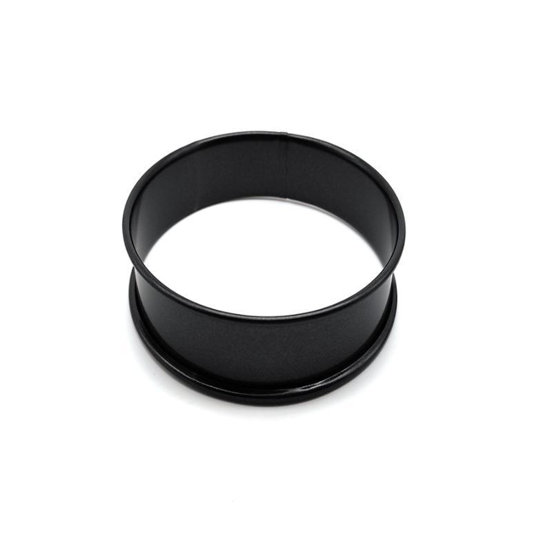 Stainless Steel Mousse Ring Round Cake Mold Double Rolled Tart Rings Fruit Pie Cake Dessert Cookie Making Kitchen Accessories