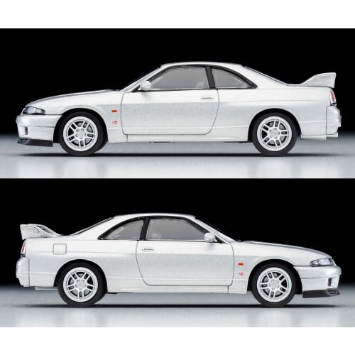 Tomytec Tomica Limited Vintage Neo 1/64 Scale LV-N308b Nissan Skyline GT-R N?rburgring Time Attack Car, Silver, Finished Model