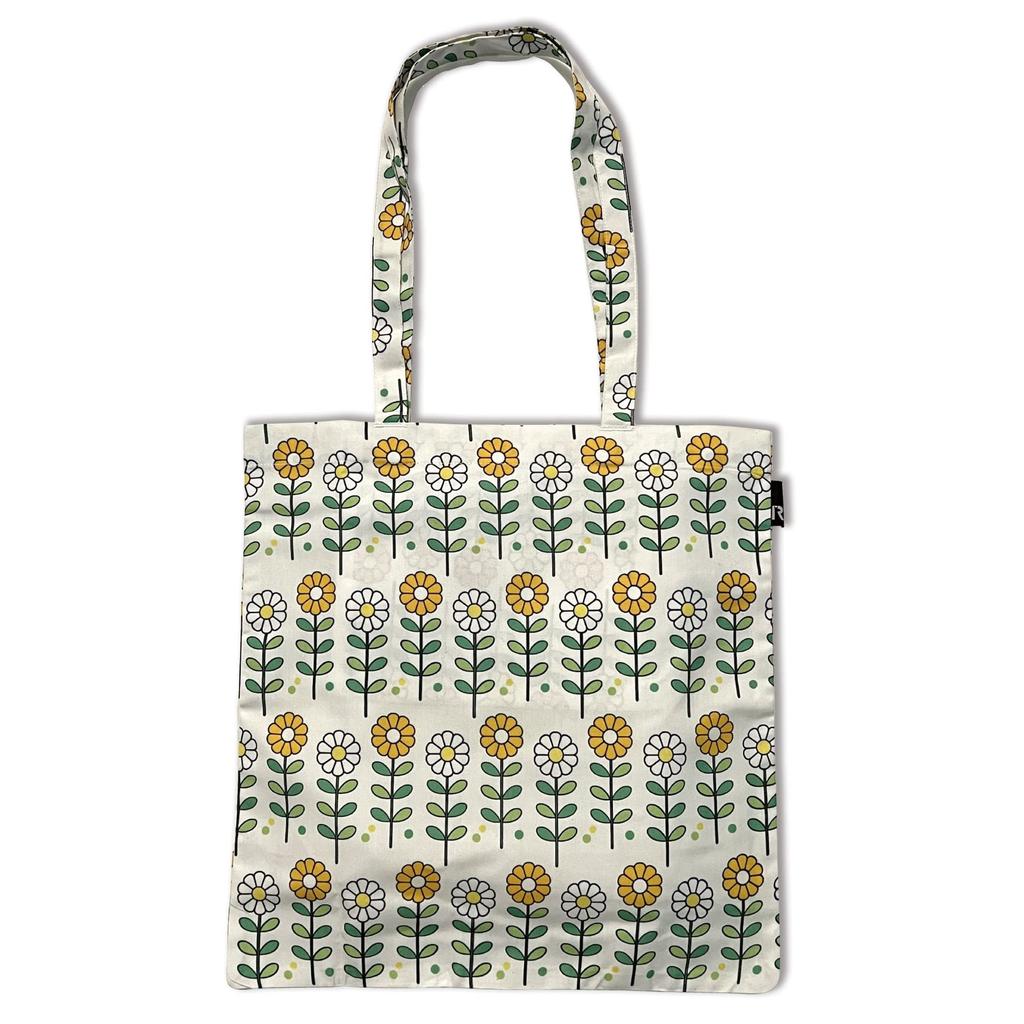 Gussetless Lightweight Knit Tote Bag RO Tall Flat Retro [Rootote] (Margaret)