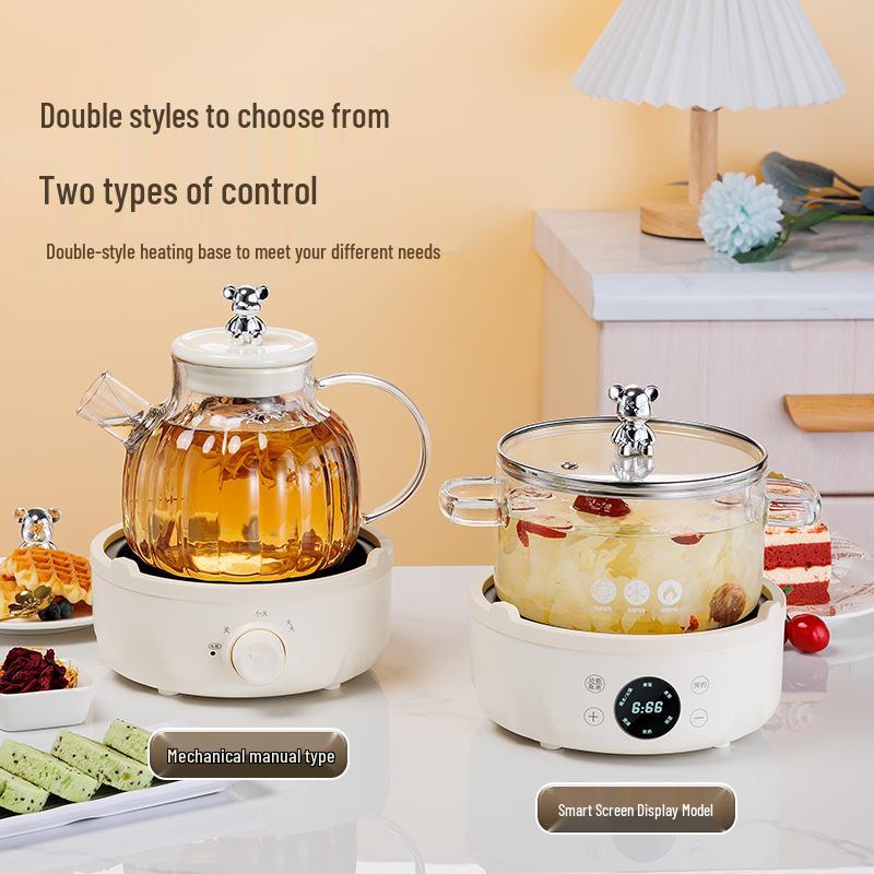 Health Pot: Multi-Function Electric Kettle for Chinese Medicine, Tea, Soup, and Porridge with Thickened Glass and Fully Automatic Features.