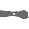 [CITIZEN Q&Q] Women's Analog Waterproof Wristwatch with Leather Strap Q997-104 White - Stylish, Durable Everyday Watch