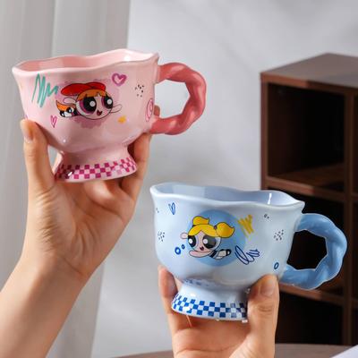 Caneca Cerâmica Oficial Colaboração Meninas Superpoderosas para Café ou Água