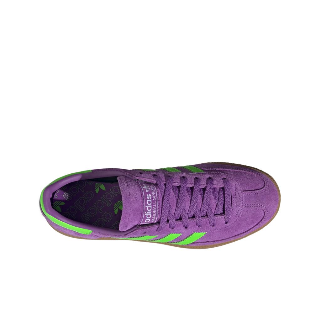 adidas Handball Spezial Active Purple Solar Green Women Sneakers Gum JS0251