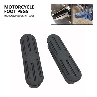 Fit For BMW R1200GS 2005-2013 2012/ F650GS 2001-2007 2006/ R1100GS Motorcycle Front Footrest Foot Peg Foot Pegs Rubber