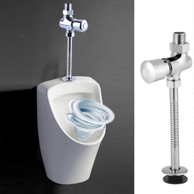 Sciacquone per orinatoio WC Sciaquone per orinatoio Con tubo curvo Cromato Alimentazione