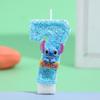 Handmade Pink Stitch Cartoon Birthday Cake Candles - Party Decorations