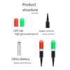 Rubber LED Fishing Floats Multicolor Electronic Light Floats Luminous Fishing Floats  Night Fishing