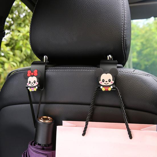 Convenient Car Hook Easy Installation PP Multifunctional Cute Car Seat Hanger for Auto