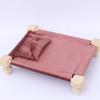 Newborn Photography Props Wooden Bed Baby Photoshoot Props Doll Bed Baby Photo Prop White Wood Mini Bed for Photography