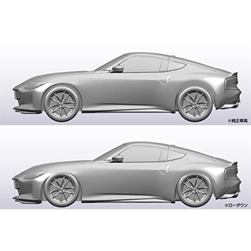 Aoshima Bunka Kyozai (AOSHIMA) 1/32 The Snap Kit Series Nissan RZ34 Fairlady Z Ikazuchi Yellow Pre-Colored Plastic Model Kit 17-A