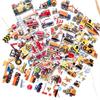 10 Sheets 3D Stickers for Kids Puffy Children Engineering Vehicle Stickers Toy for Boy Girl Teacher Reward Scrapbooking Stickers