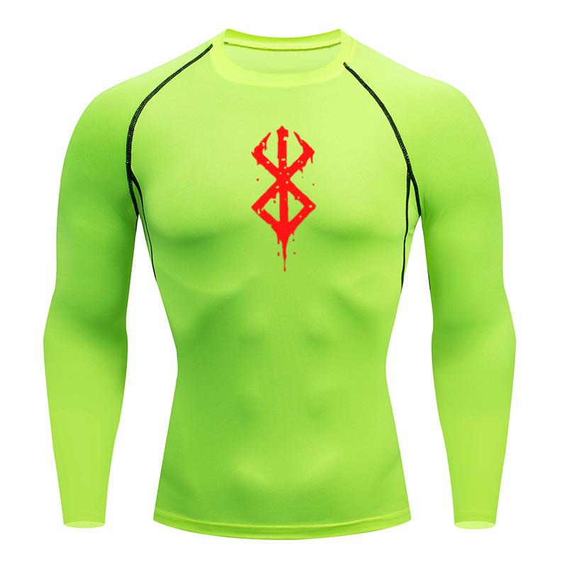 2025 Men's Quick-Dry Running T-Shirt: Breathable, Sweat-Wicking, Tight-Fit Gym Base Layer