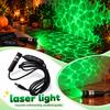 Halloween Green Line Projector, Plug-In Powered for Halloween Party Decoration