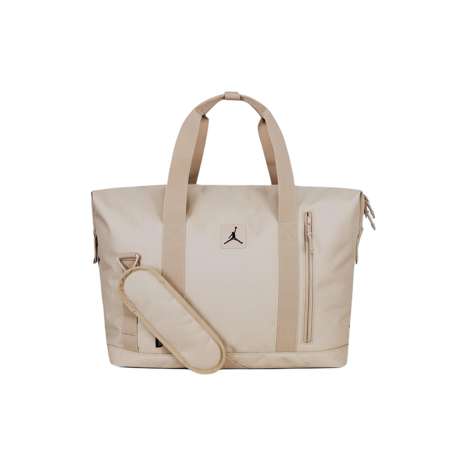 Jordan Comfortable Minimalist Design Polyester Crossbody Shoulder Tote Bag Unisex bags Brown MA0900-XA3 Brown