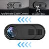 Capa Universal para Câmera 5 Peças para Tesla Model 3 Y Protetor de Privacidade Bloqueador Deslizante para Webcam Anti-olhadela Deslizante para PC Laptop Ne