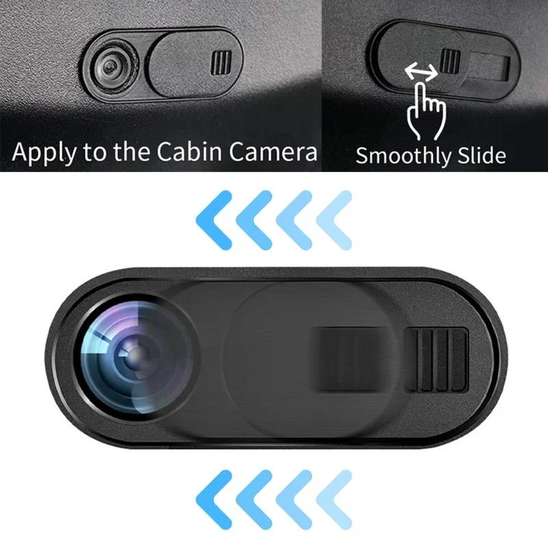 Universal Camera Cover 5Pcs for Tesla Model 3 Y Privacy Protector Webcam Slide Blocker Anti-peep Sliding Camera for Pc Laptop Ne