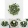 Faux Eucalyptus Garland Wedding Decor With Silk Screen Print For Home And Outdoor Use