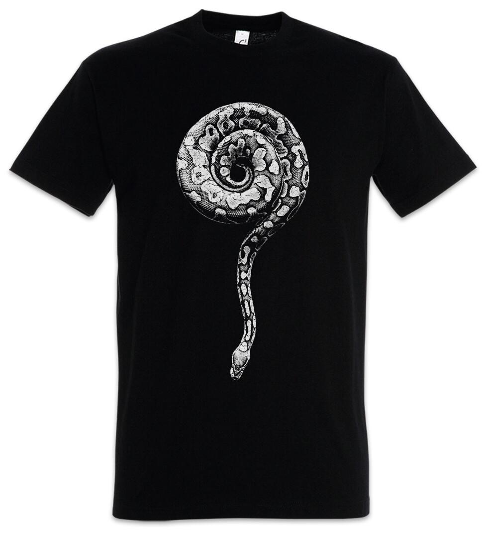 Snake Questionmark T-Shirt Mens Womens Tees Top Fun Snakes Rattlesnake Boa Sign Symbol Logo 3XL