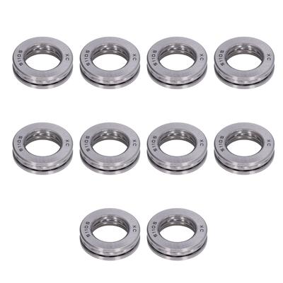 10 PZ Cuscinetti Assiali a Sfere per Aereo Alta Precisione Staccabili Miniatura Kit Cuscinetti Assiali in Metallo 51105