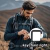 Keychain Flashlight Portable Dimmable Lamp Rechargeable Keychain Light For Camping Running Night Work Outdoor Dorm College