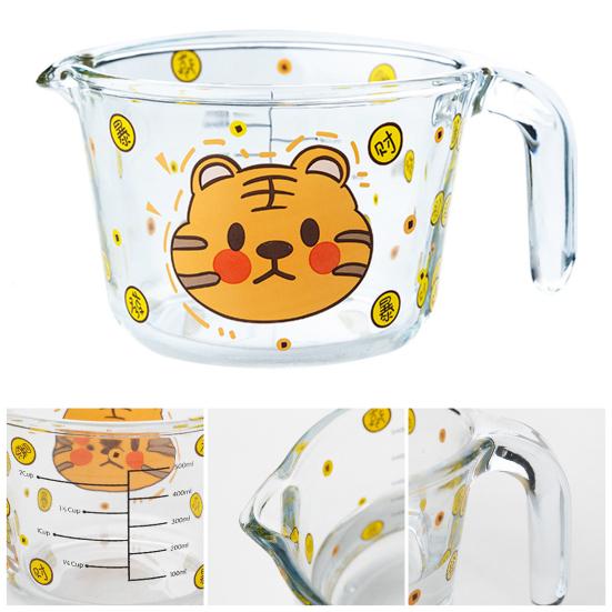 Glass Measuring Cup With Spout 500Ml Heat-Resistant Kitchen Measuring Tool Microwave Safe