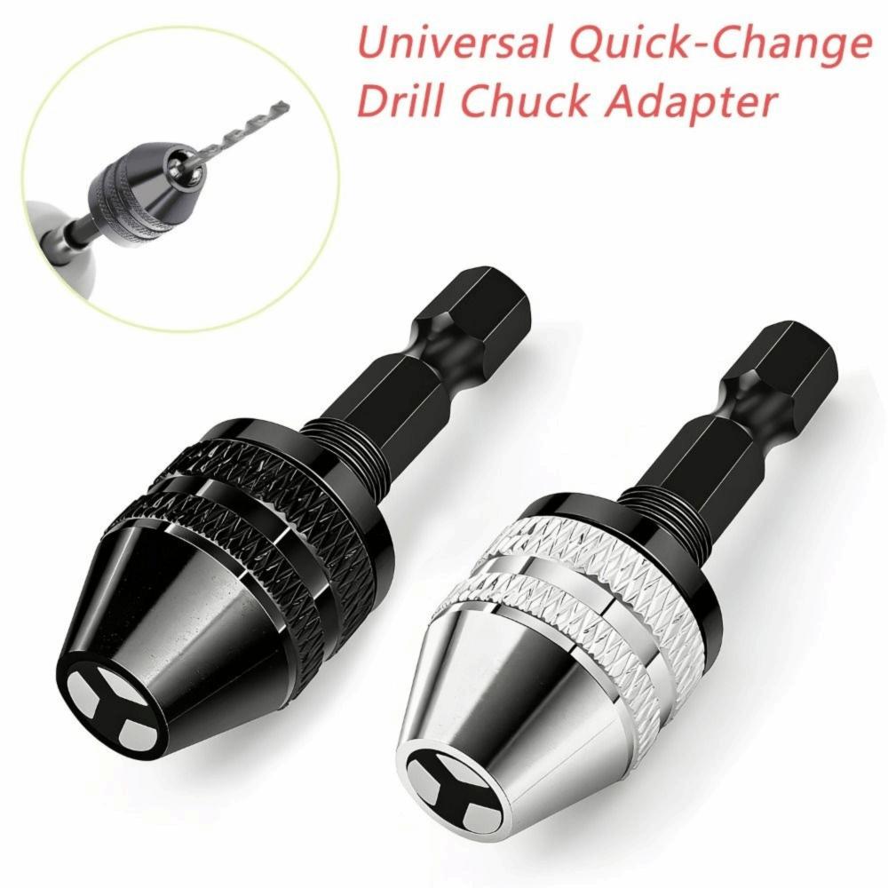 0.3-3.6mm Quick Change Drill Attachment Keyless Drill Chuck Furniture Assembly