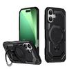 For iPhone 17 Case Compatible with MagSafe Kickstand TPU+PC Phone Cover