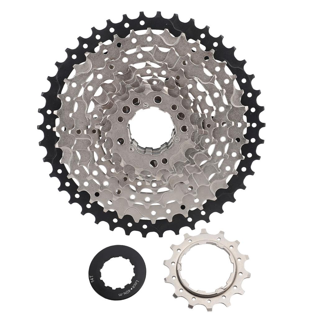 8 Viteze 14?Pinion liber 42T Aliaj de aluminiu 8 viteze Pinion casetă pentru bicicletă electrică, moped