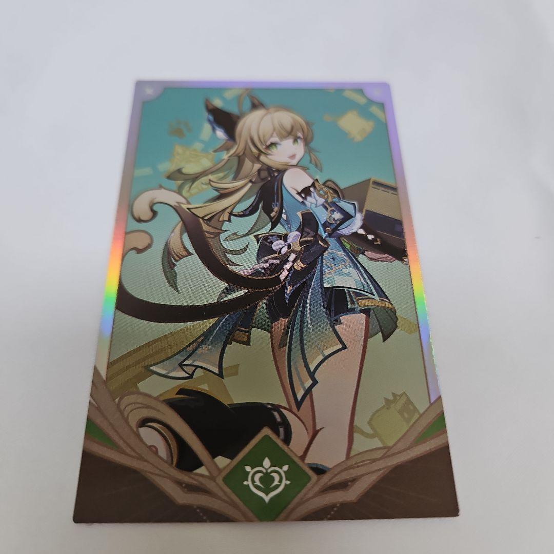 

[USED] I Genshin Korean Cafe Seven Saints Summoning Photo Card 2025