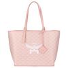 Himmel Große Tote Bag, Rosa Monogramm Leder Handtasche oder für den täglichen Weg zur Arbeit, Einkaufen, Reisen MWPESAC03P6001