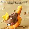 Suspended Ball Toy for Oral Interactive Whale Bear Motor Development Design Trumpet Play Toy with Dual