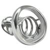 FRRK-12 Stainless Steel Cock Cage Comfortable Chastity Device Penis Lock Sex Tool BDSM with Accessories for Man