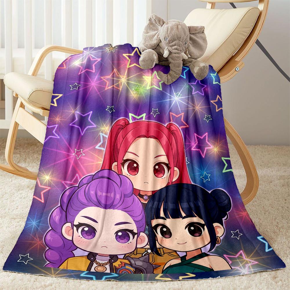 Stars Friends Night Blanket Ultra-Soft Perfect for Chair Couch Bed for All Seasons Warmthful Decor Best Holiday Gift for Friends Family