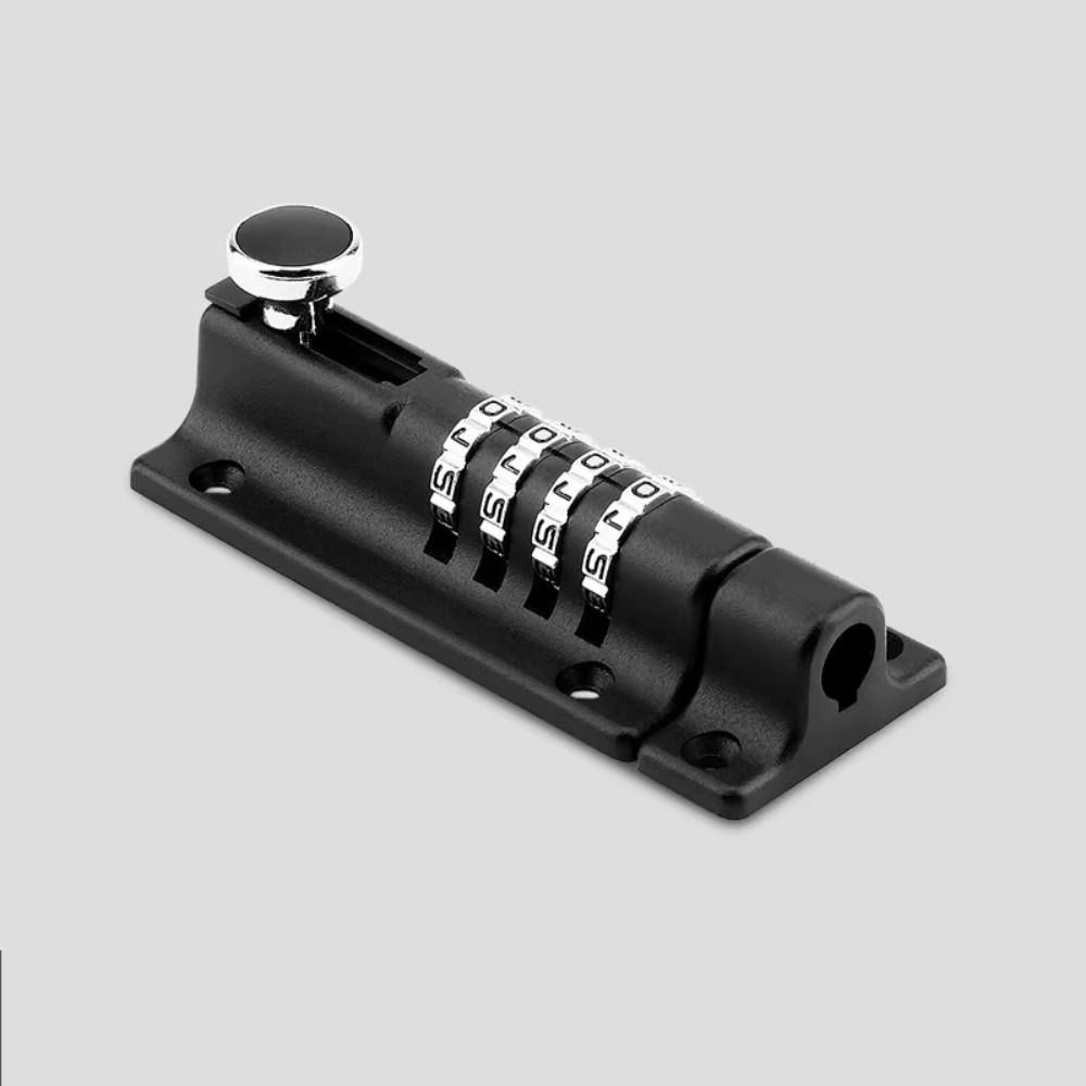 4 Digit Pin Code Digital Deadbolt Lock Anti-theft Keyless Door Catch for Wooden Door