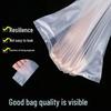 Erheshen Food-Grade Transparent T-Shirt Plastic Bags