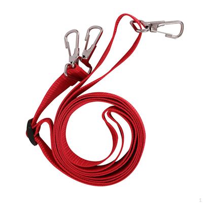 Adjustable Battery Strap with Metal Hooks, Heavy Duty Portable Nylon Strap, Universal Replacement