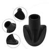 1.26 X 1.42 In Golf Bag Stand Base Pad Set, 4 Black Rubber Replacement Caps for Golfers Who Maintain Their Bag Stand During Practice and Storage
