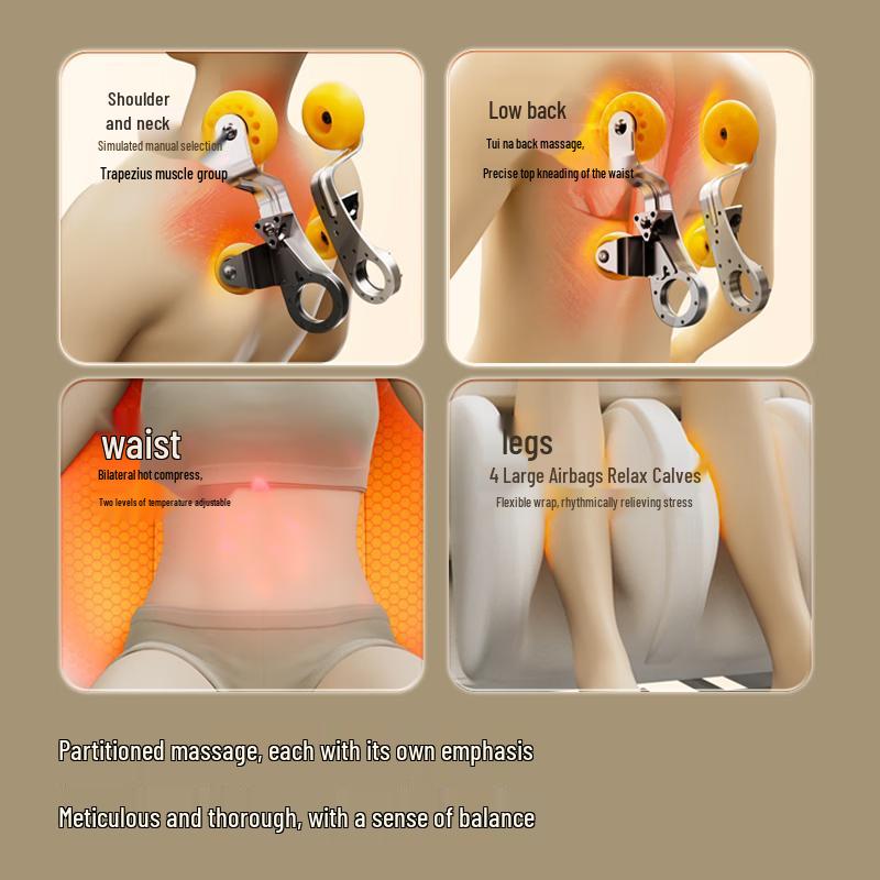 SKG H5 Space-Saving Full Body Massage Chair