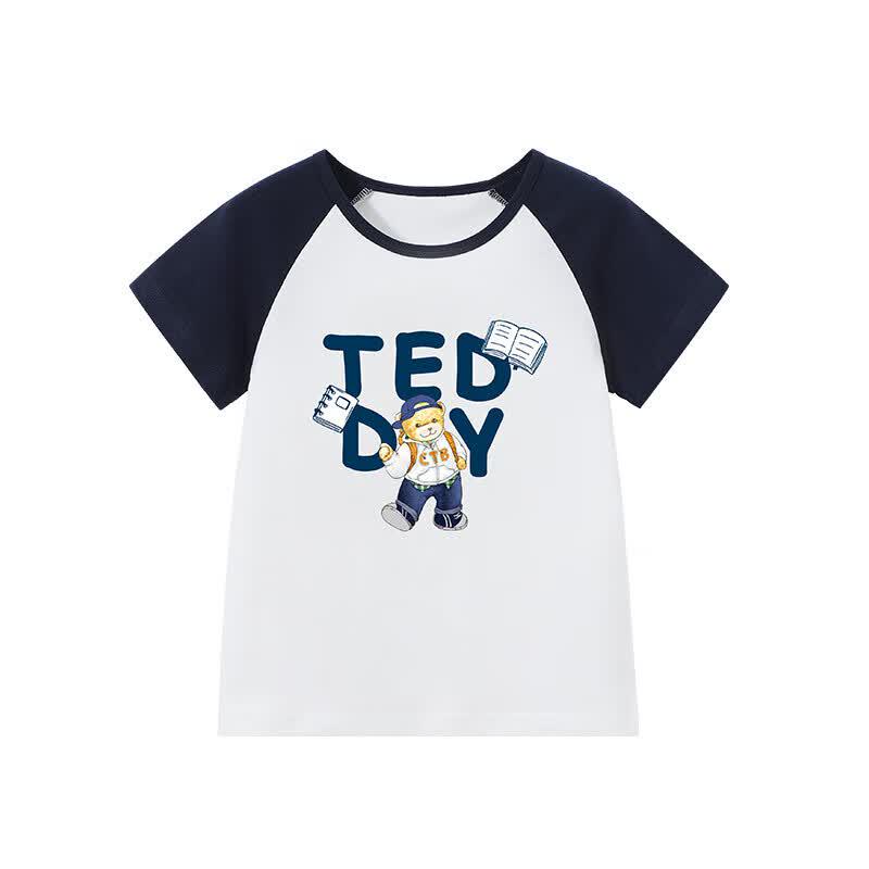 Classic Teddy Kids' Pure Cotton Short Sleeve T-Shirt