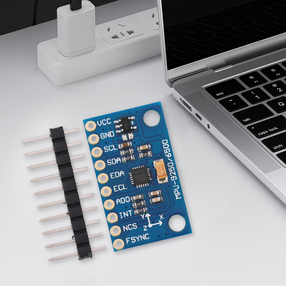 GY-9250 MPU9250 9-axis/9-axis Attitude Sensory Module IIC/SPI Gyro+Accelerator+Magnetometer Sensing Device 3-5V Power