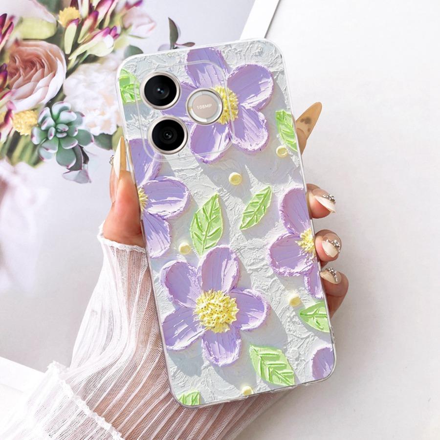 Pro Honor 600 Lite Pouzdro na telefon s počátečním písmenem pro Huawei Y6p Y 7 P Matný zadní kryt Ochrana fotoaparátu Nárazuvzdorná pouzdra