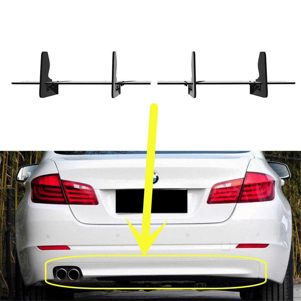 

Rear Blade Diffuser for 2010-2014 BMW 5 Series F10/F18 чёрный