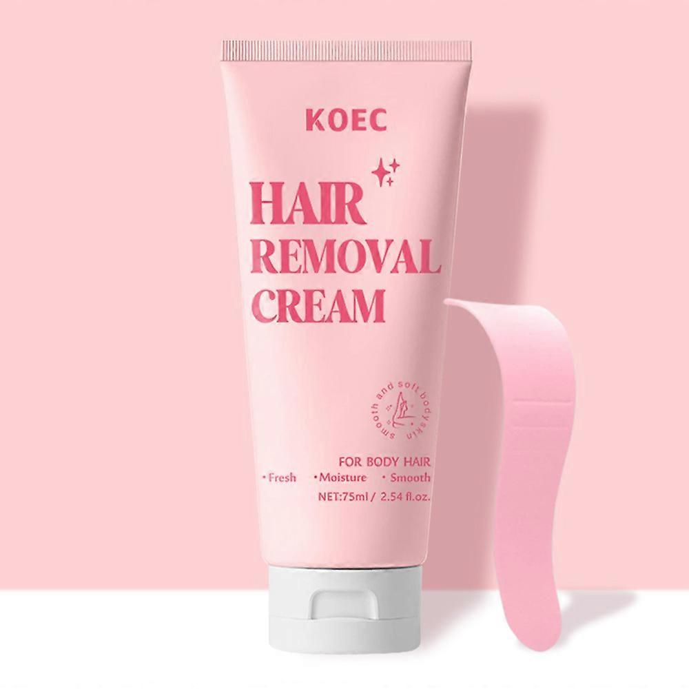 75ml Face & Body Hair Removal Cream Hypoallergenic Painless Hair Removal Depilatory Cream for Men Women