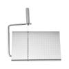 Stainless Steel Cheese Slicer with Measurement Scale - Adjustable Kitchen Butter Knife for Cheese, Ham and Soft Cheese Slicing