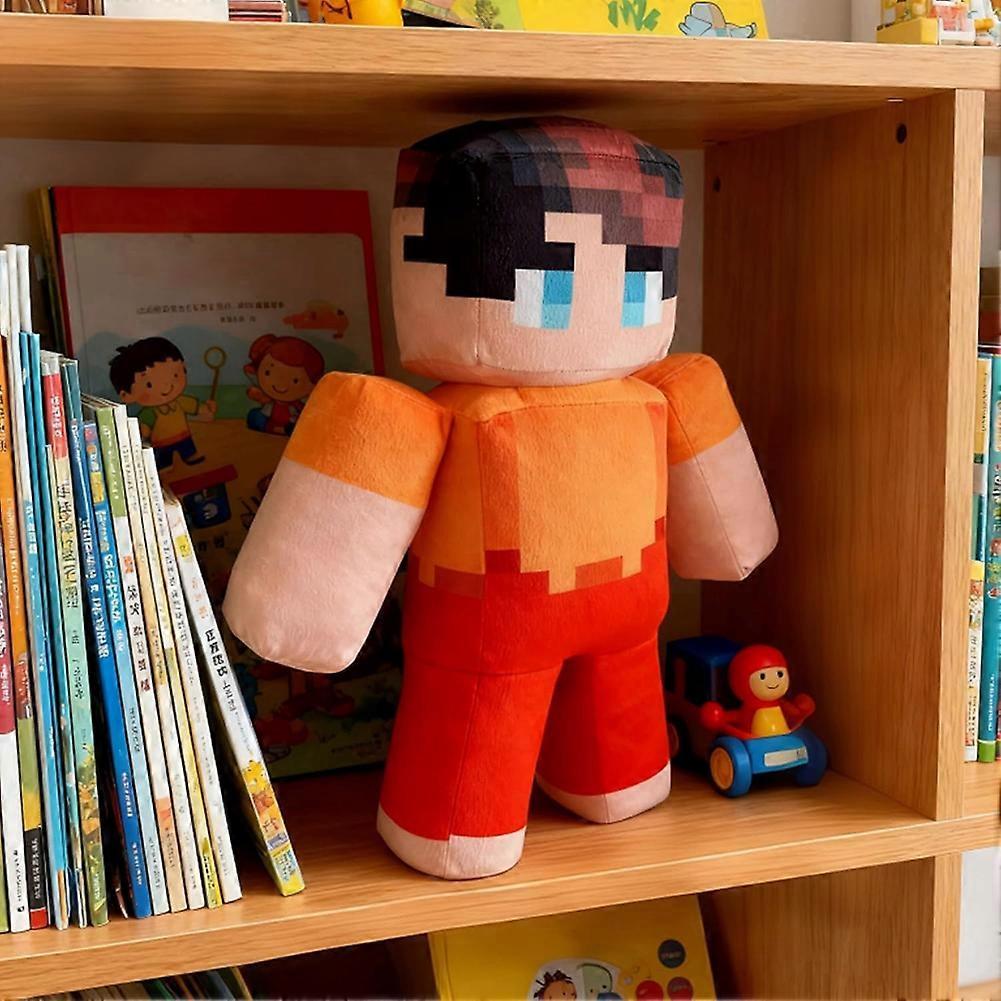 Minecraft Milo Pelúcia Boneca de Pelúcia - Adorável Figura Milo Chip para Meninos e Meninas, Ótimo Presente para Gamers